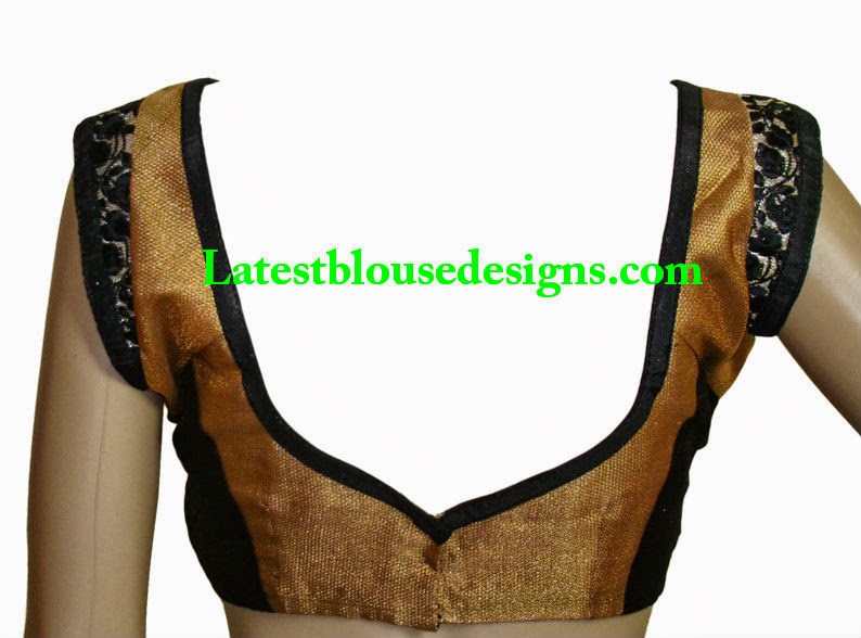 latest saree blouse designs 2014