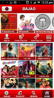 Android App - Bajao - Music and Audio 