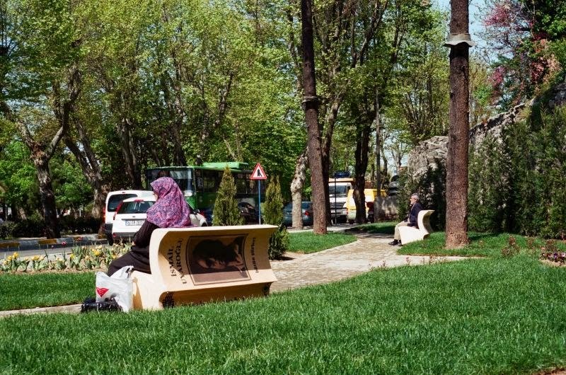 Book Benches in Istanbul