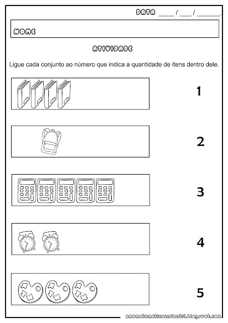 Atividade Conjunto Número e Quantidade