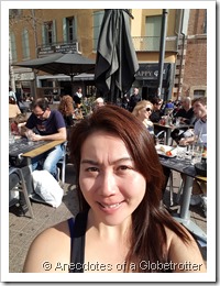 Enjoying the sun