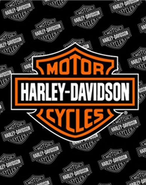  Harley Davidson Blanket 