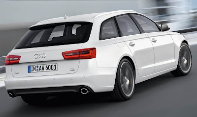 Audi A6 Avant 2013 perfil traseiro