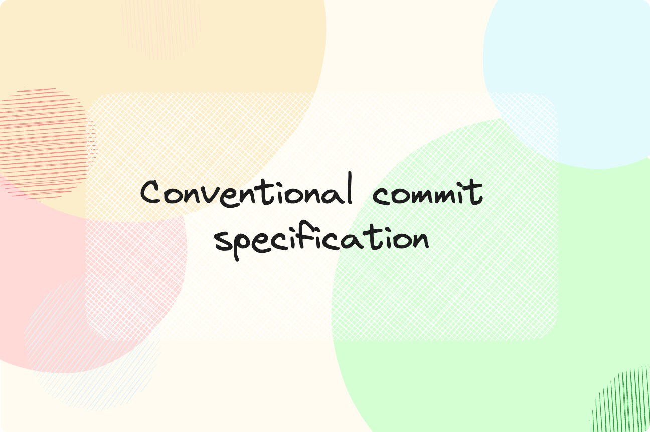 conventional commit specification