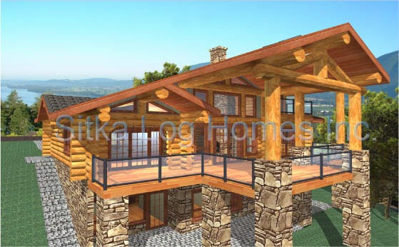 Log Home  Info Log Home  Floor Plan  Sample Under  2000  sq  