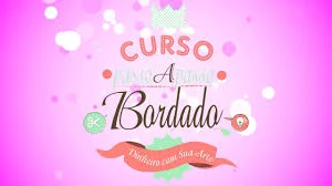 Curso Online de Bordados Passo a Passo - Você Aprenderá Ponto Livre , Ponto Russo e Ponto Cruz