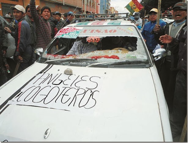 Transporte en El Alto