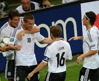 أهداف مباراة المانيا و الدنمارك 2-1 في بطولة اليورو 17-6-2012