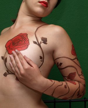 breast tattoos