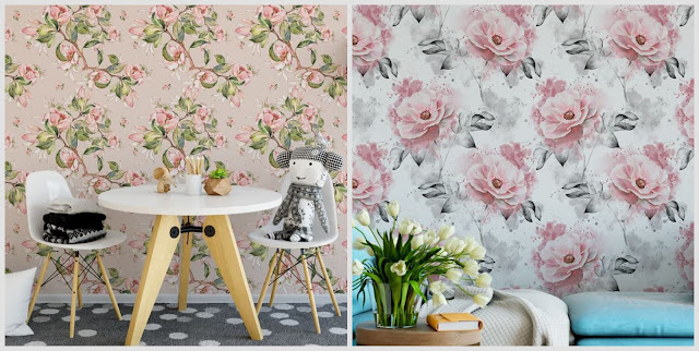 Inspiração Home Decor: Papel de Parede Retrô 