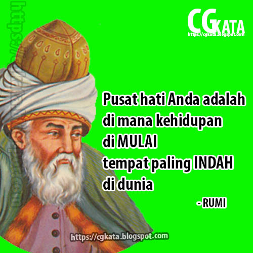 61+ Kata Bijak Islami Jalaludin Rumi