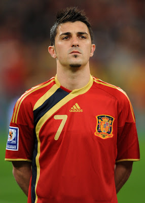 David Villa World Cup 2010 Pictures