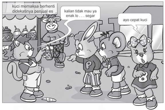 Menggambar Ilustrasi - Materi Pelajaran SD