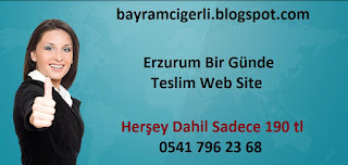 [Sadece 190 tl] Erzurum Bir Günde Teslim Web Site - 05417962368