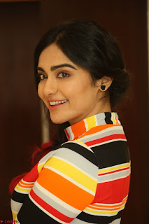 Adha Sharma in a Cute Colorful Jumpsuit Styled By Manasi Aggarwal Promoting movie Commando 2 (103).JPG