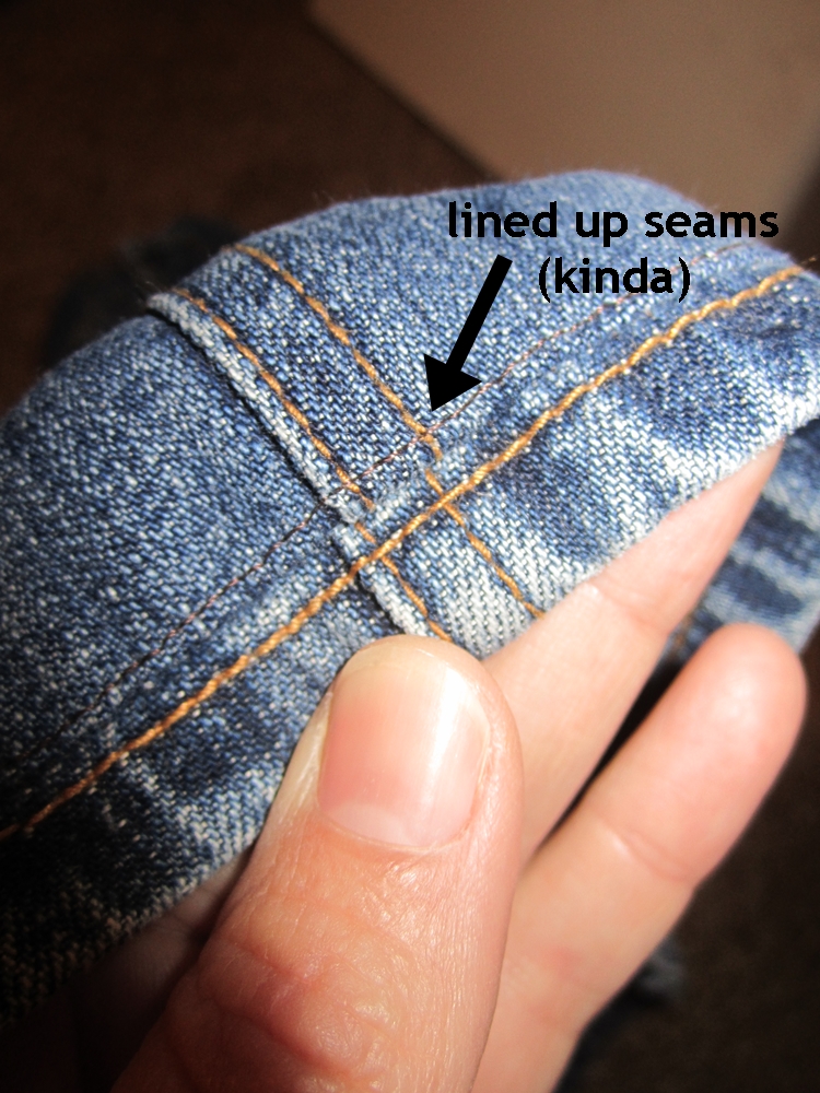 A Day in the Life Too a blog about modest style: How to hem denim & keep  the factory edge