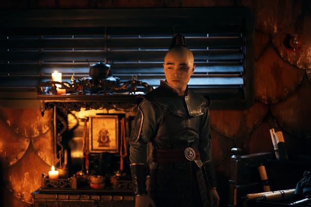 Avatar: The Last Airbender. Dallas Liu as Prince Zuko in season 1 of Avatar: The Last Airbender. Cr. Robert Falconer/Netflix © 2023 | ROBERT FALCONER/NETFLIX