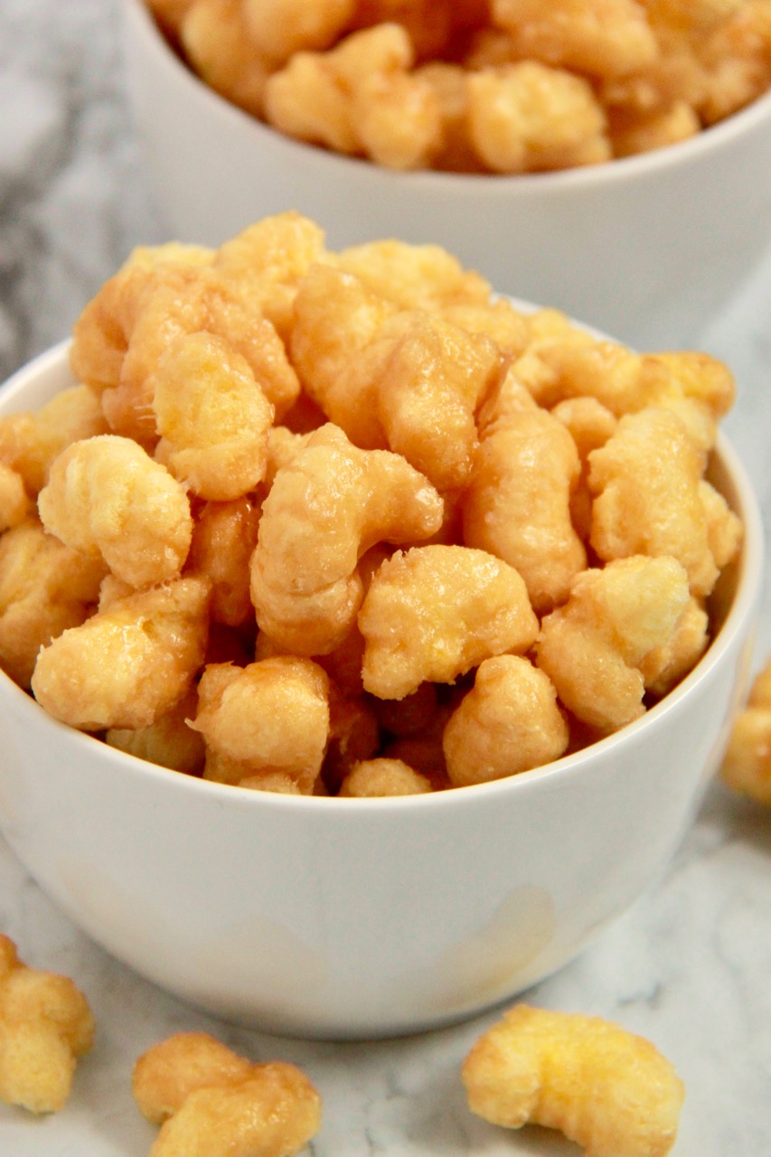 The Best Caramel Puff Corn - Recipe