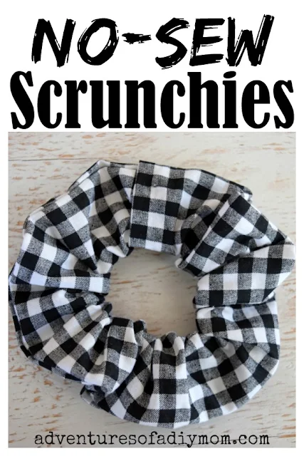 no-sew scrunchies