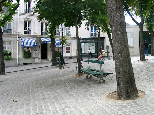 Bateau-Lavoir, Place Émile-Goudeau, Montmartre, Quartier des Grandes-Carrières, 18th arrondissement, Paris