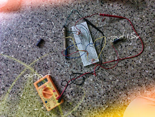 feedback oscillator circuit 5v amplifier