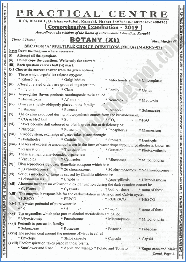 botany-11th-practical-centre-guess-paper-2019-science-group