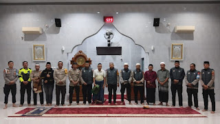 Polres Soppeng Silaturahmi Melalui Safari Subuh di Masjid Jabal Nur BTN Cahaya Kubba