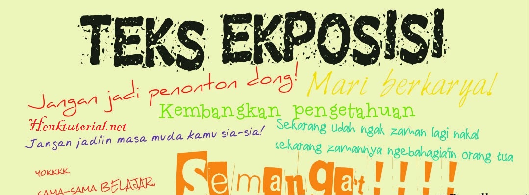 Ario Chandra Purpratama: TEKS EKSPOSISI