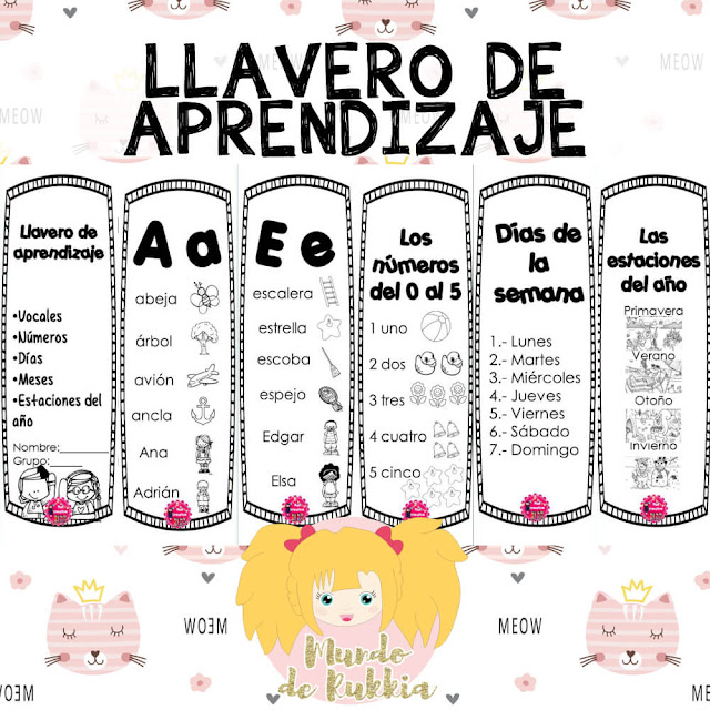 llavero-aprendizajes-esperados-preescolar