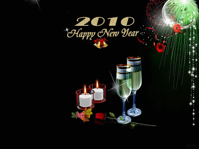 Happy new year 2010, hd wallpaper 1600x1200 widescreen