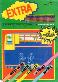 Extra Program 2 - Febbraio 1984 | PDF HQ | Mensile | Computer | Programmazione | ZX Spectrum | Videogiochi
Numero volumi : 6
Extra Program è una rivista/raccolta di giochi su cassetta per ZX Spectrum 48k.