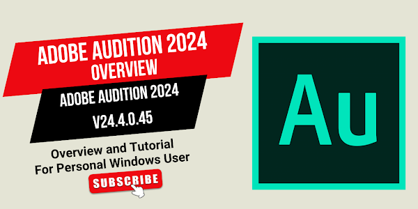 How to Install Adobe Audition 2024 v24.4.0.45 Full Version