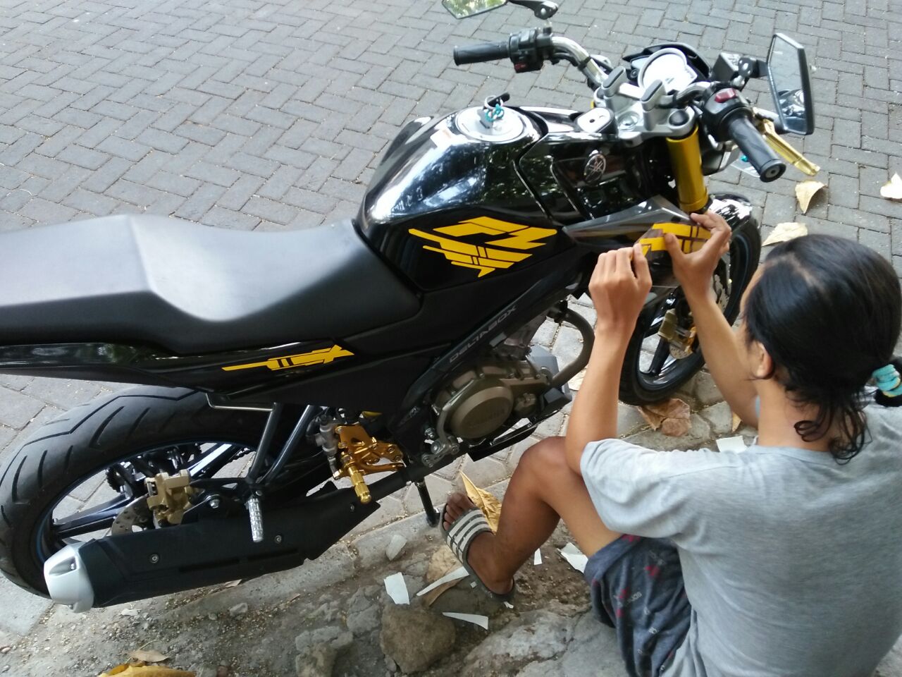 Modifikasi Motor Semarang Cutting Sticker GO JASA SEMARANG