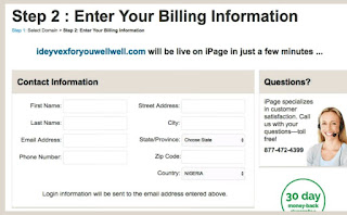 Billing information 