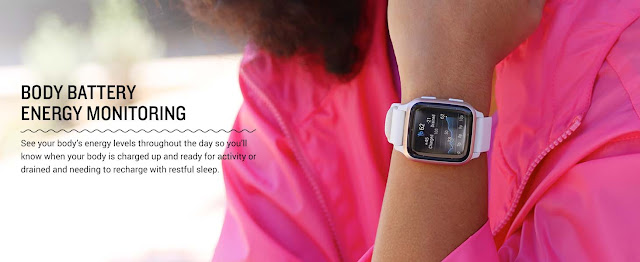 Body Energy Monitoring Watch