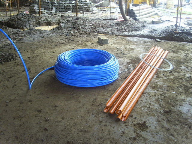 polyethylene pipes and pvc pipes