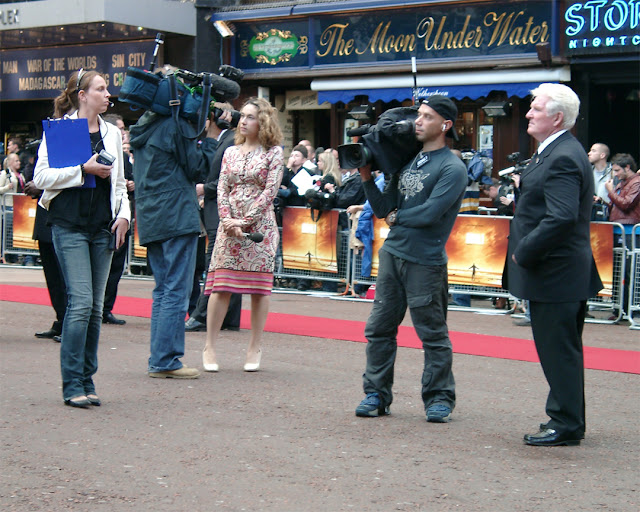 Goal! world premiere, Leicester Square, London