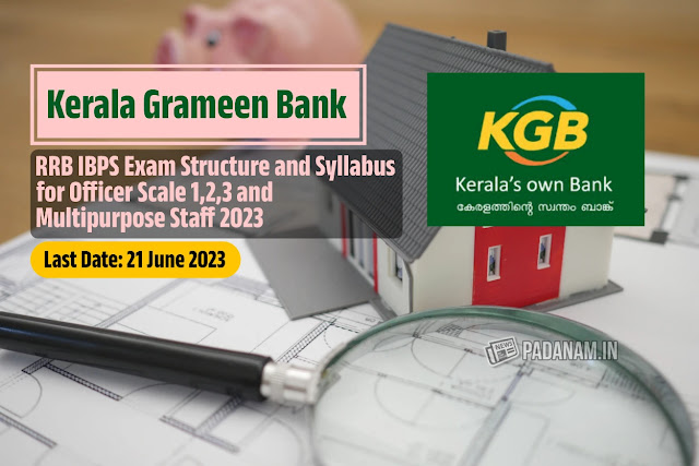 Kerala Grameen Bank Announces Online Examination Structure and Syllabus for Officer, Multipurpose Recruitment