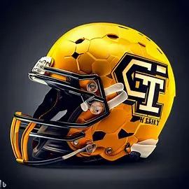 Georgia Tech Yellow Jackets Concept Football Helmets