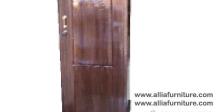  Lemari  pakaian klender  kayu  jati  1 pintu Allia Furniture