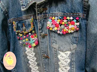 42 ideias para customizar aquela velha jaqueta jeans ..mais tutoriais