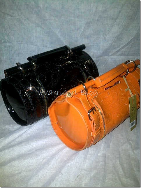 Black and orange bag