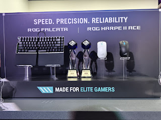 Asus Unveils ROG Falcata Split Mechanical Keyboard with Hall Effect Sensors and Harpe 2 Ace Gaming Mouse