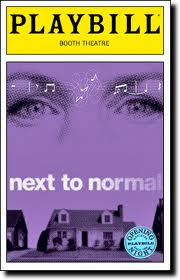 Next To Normal Playbill 