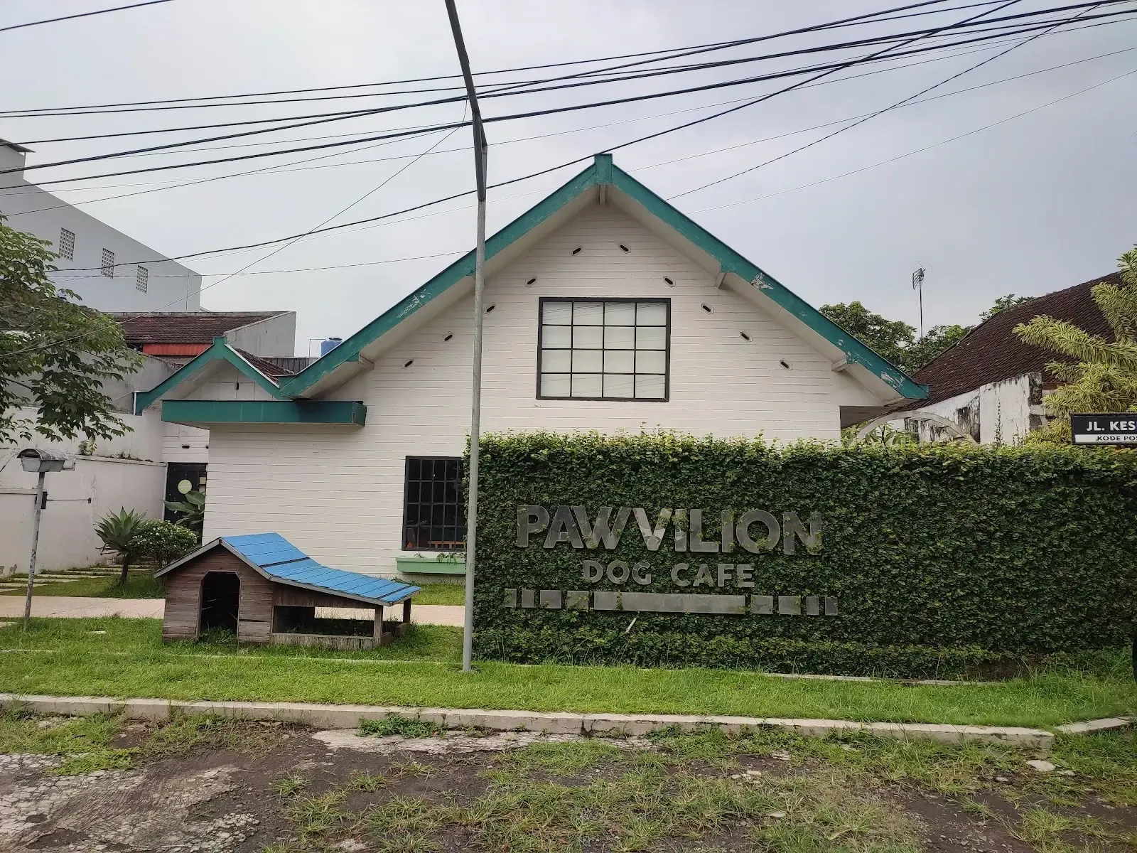 Pawvilion Dog Cafe front Store