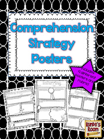 comprehension strategies, reading posters