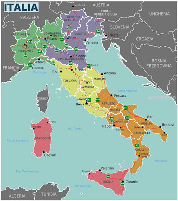 Map of Italy