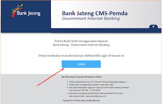 Log in CMS Bank Jateng