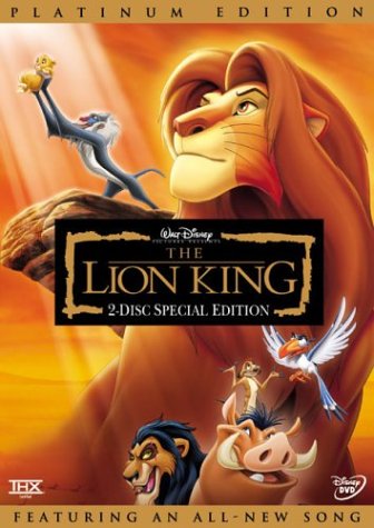 lion king DVD cover