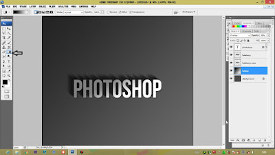 Cara membuat Teks 3D di photoshop